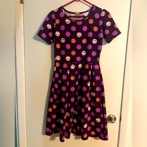LuLaRoe nightmare before Christmas dress sz S